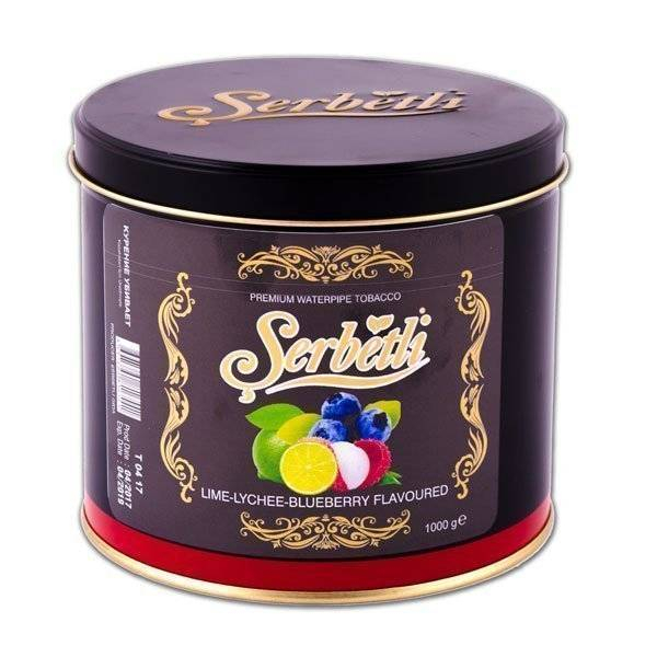 Табак Serbetli lime lychee blueberry 1кг в Магадане