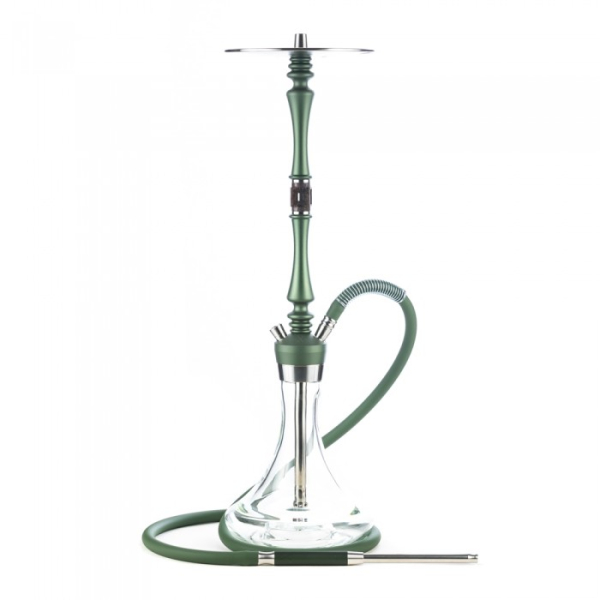 Кальян Hoob Mars Pro British Racing Green X Stainless Steel Prima Pro Дымчатый X Gold в Магадане