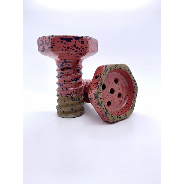 Чаша Thor Evil Screw Bowl Clay Красно Розовый в Магадане