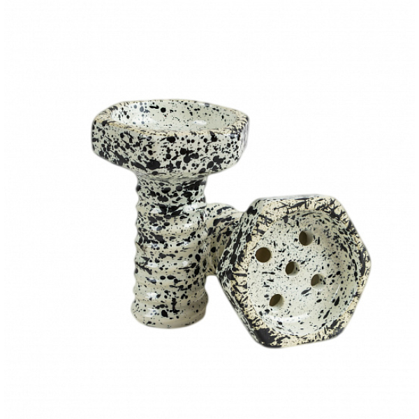 Чаша Thor Evil Screw Bowl Glaze Белый Сплошной в Магадане
