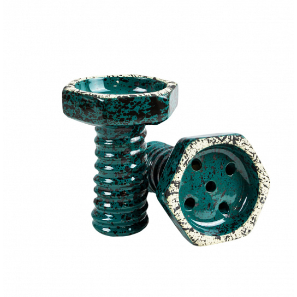 Чаша Thor Evil Screw Bowl Glaze Бирюза Сплошной в Магадане