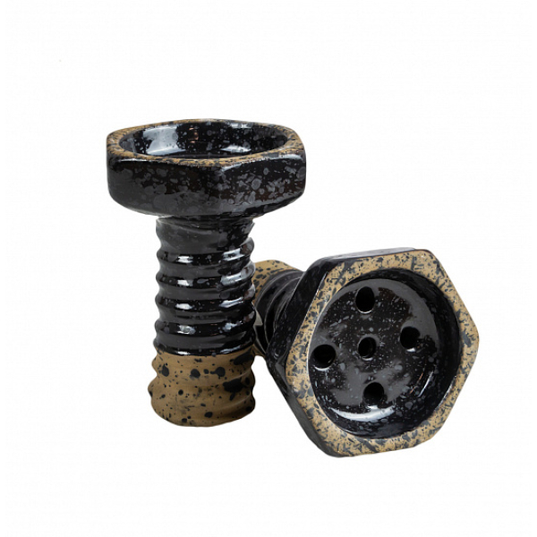 Чаша Thor Evil Screw Bowl Glaze Черный Пепельный в Магадане