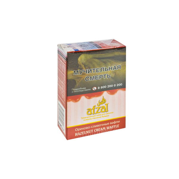 Табак AFZAL HAZELNUT CREAM WAFFLE 40 гр в Магадане