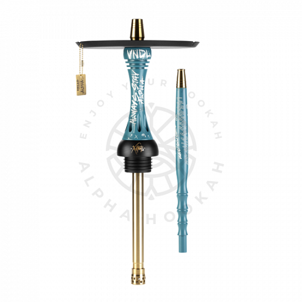 Кальян Alpha Hookah X VNDL Azure Синий (42 см) в Магадане