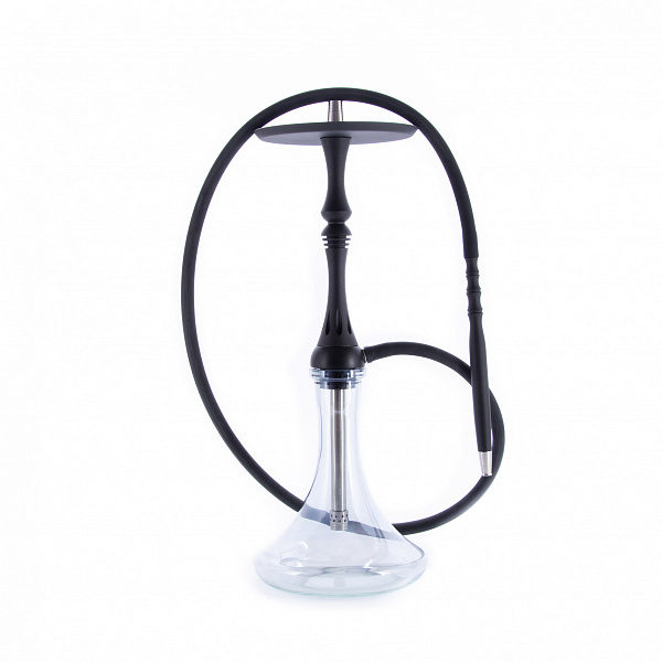 Кальян Alpha Hookah Kappa Black Matte (Черный, 56 см) в Магадане