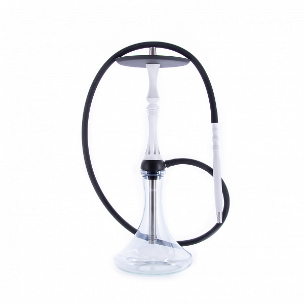 Кальян Alpha Hookah Kappa Snow White (Белый, 56 см) в Магадане
