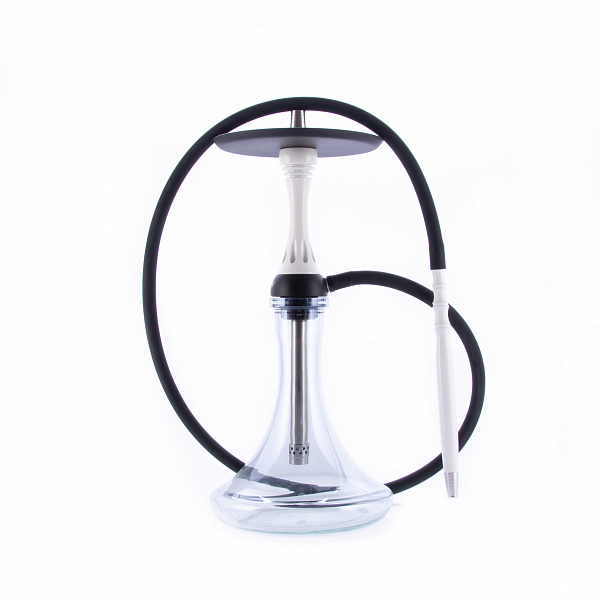 Кальян Alpha Hookah X SS Neon (Белый, 42 см) в Магадане