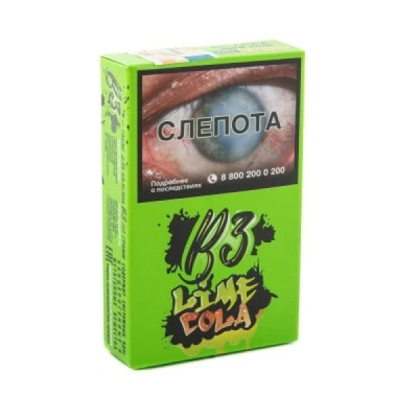 Табак B3 Lime Cola (Лайм Кола) 50 гр в Магадане
