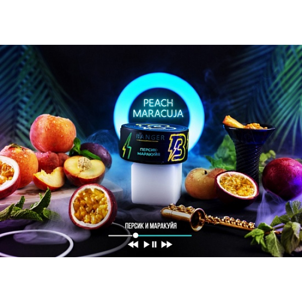Табак Banger Peach Maracuja 100 грамм в Магадане