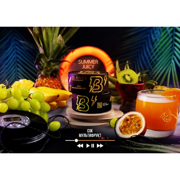 Табак Banger Summer Juicy 100 грамм в Магадане