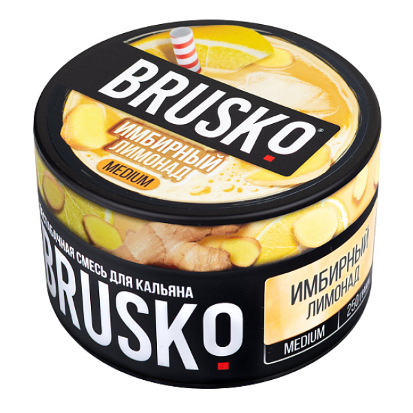 Смесь BRUSKO ИМБИРНЫЙ ЛИМОНАД (MEDIUM) 250 гр в Магадане