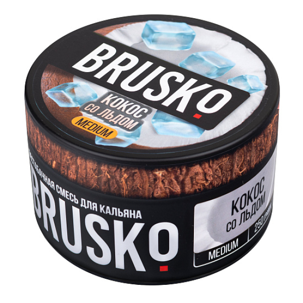 Смесь BRUSKO КОКОС СО ЛЬДОМ (MEDIUM) 250 гр в Магадане