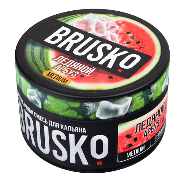Смесь BRUSKO ЛЕДЯНОЙ АРБУЗ (MEDIUM) 250 гр в Магадане
