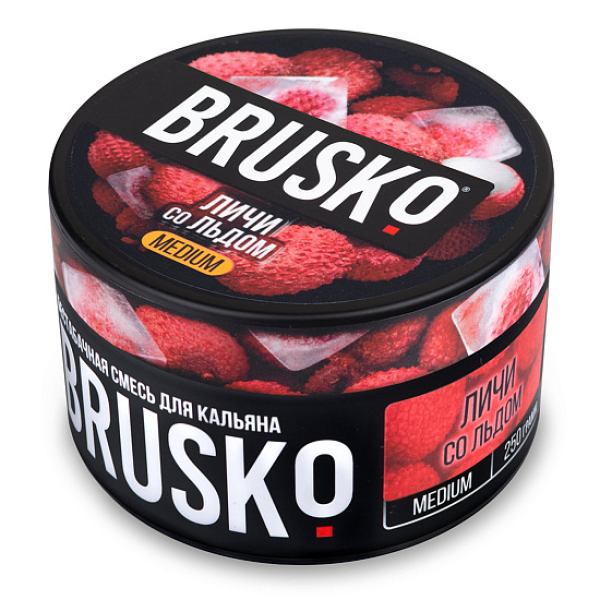 Смесь BRUSKO ЛИЧИ СО ЛЬДОМ (MEDIUM) 250 гр в Магадане