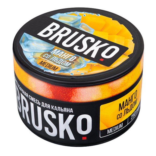 Смесь BRUSKO МАНГО СО ЛЬДОМ (MEDIUM) 250 гр в Магадане