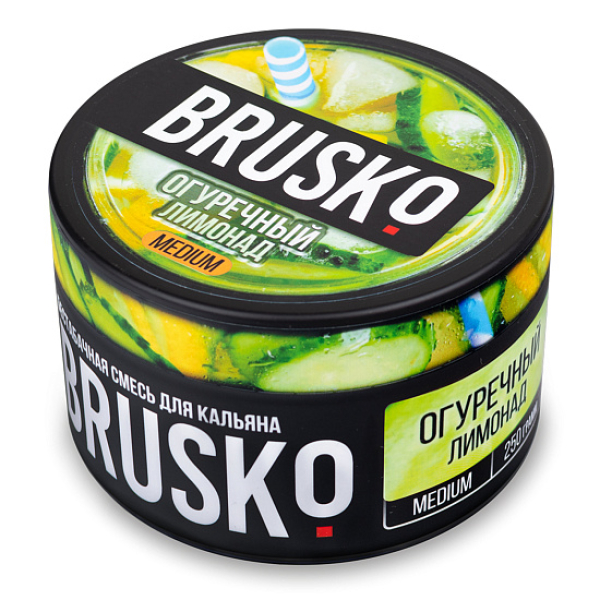 Смесь BRUSKO ОГУРЕЧНЫЙ ЛИМОНАД (MEDIUM) 250 гр в Магадане