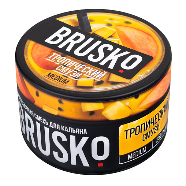Смесь BRUSKO ТРОПЧЕСКИЙ СМУЗИ (MEDIUM) 250 гр в Магадане