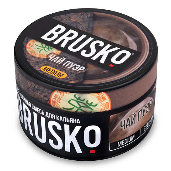 Смесь BRUSKO ЧАЙ ПУЭР (MEDIUM) 250 гр в Магадане