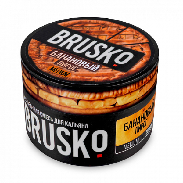 Смесь Brusko Medium Банановый пирог 50 грамм в Магадане