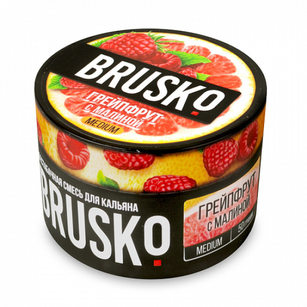 Смесь Brusko Medium Грейпфрут с малиной 50 грамм в Магадане
