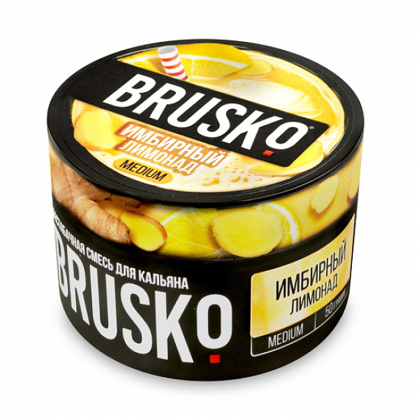 Смесь Brusko Medium Имбирный лимонад 50 грамм в Магадане