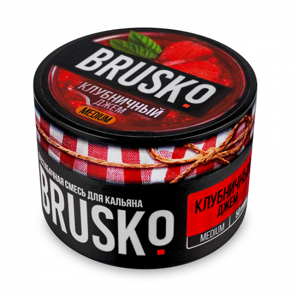 Смесь Brusko Medium Клубничный джем 50 грамм в Магадане