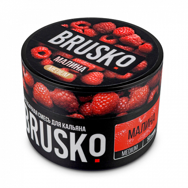 Смесь Brusko Medium Малина 50 грамм в Магадане