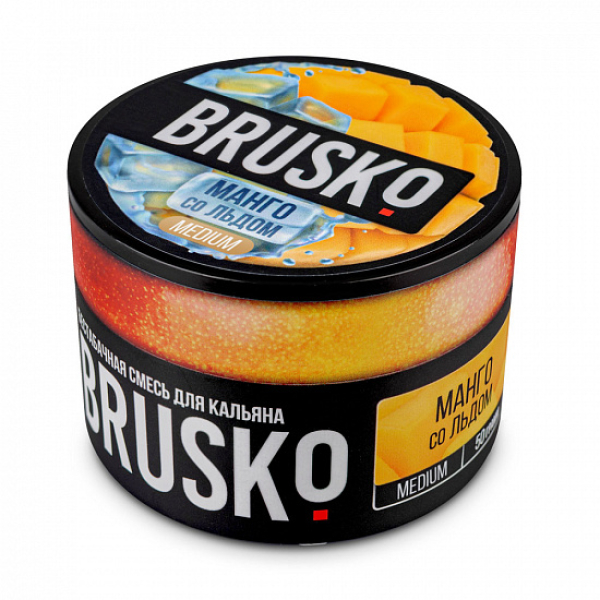 Смесь Brusko Medium Манго лед 50 грамм в Магадане