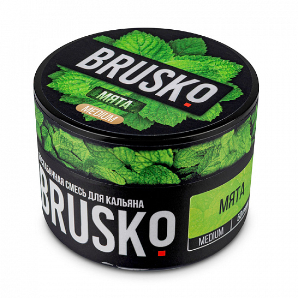 Смесь Brusko Medium Мята 50 грамм в Магадане