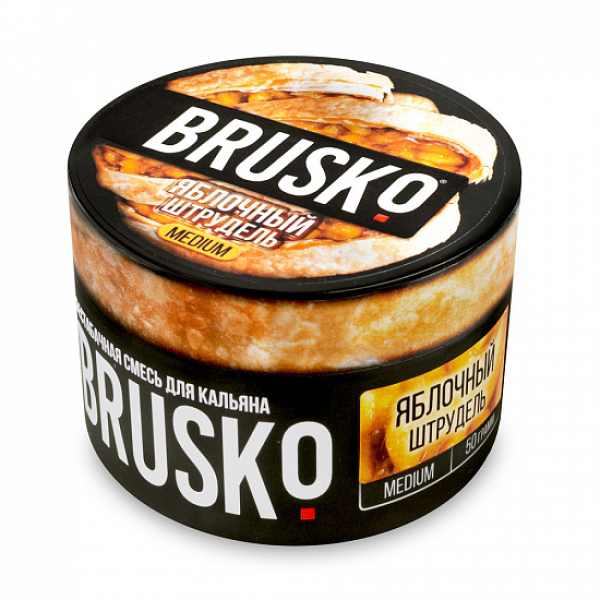 Смесь Brusko Medium Яблочный штрудель 50 грамм в Магадане