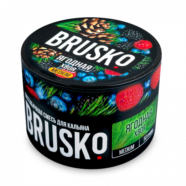 Смесь Brusko Medium Ягодная хвоя 50 грамм в Магадане