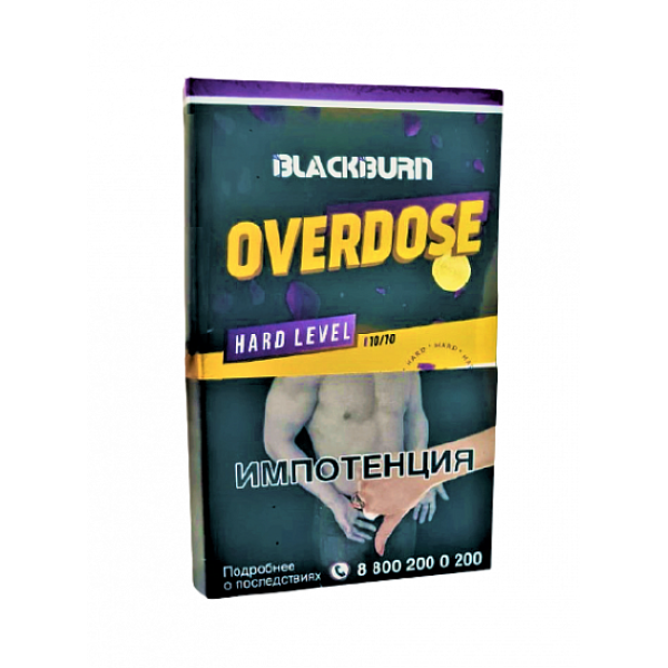 Табак Blackburn Overdose 100 грамм в Магадане