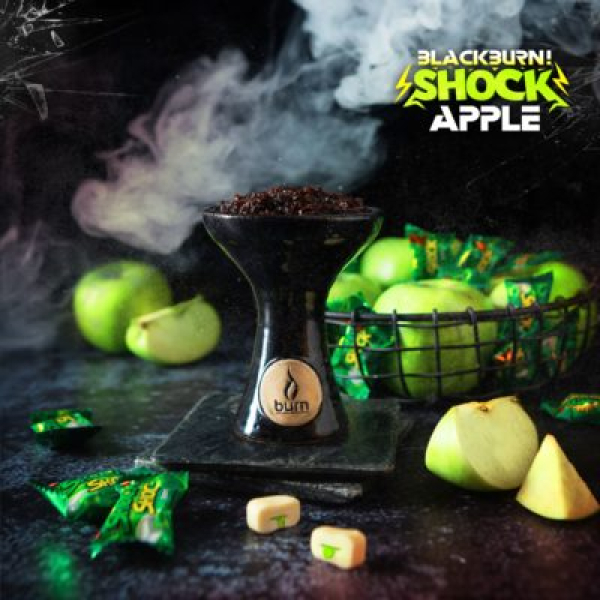 Табак Blackburn Apple Shock 100 грамм в Магадане
