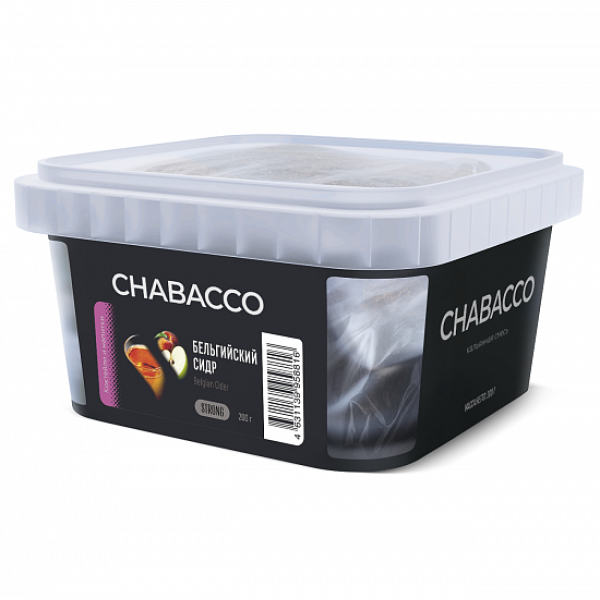Смесь Chabacco Strong Belgian Cider (Бельгийский Сидр) 200 гр в Магадане