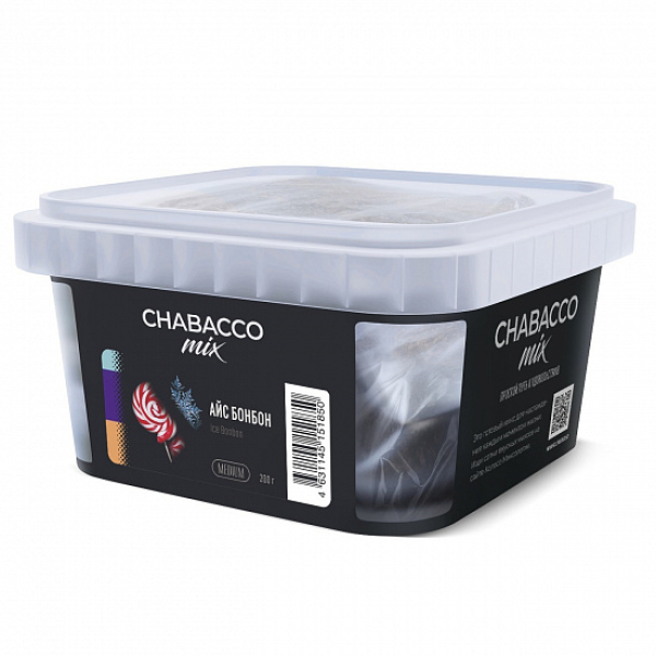 Смесь Chabacco mix Ice Bonbon (Айс Бонбон) 200 гр в Магадане