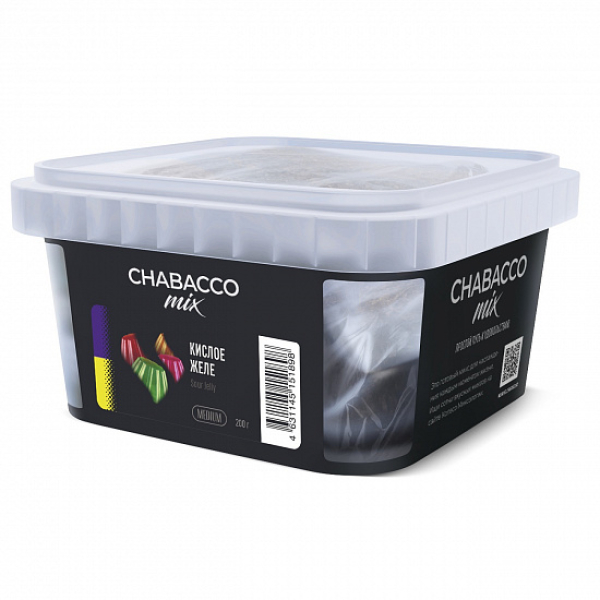 Смесь Chabacco mix Sour Jelly (Кислое Желе) 200 гр в Магадане