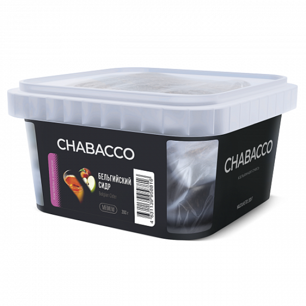 Смесь Chabacco Medium Belgian Cider (Бельгийский Сидр) 200 гр в Магадане