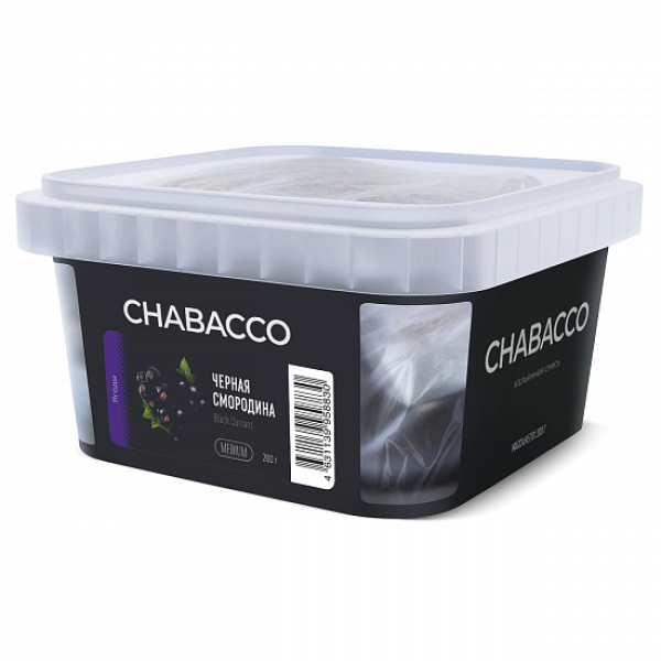 Смесь Chabacco Medium Black Currant (Черная Смородина) 200 гр в Магадане
