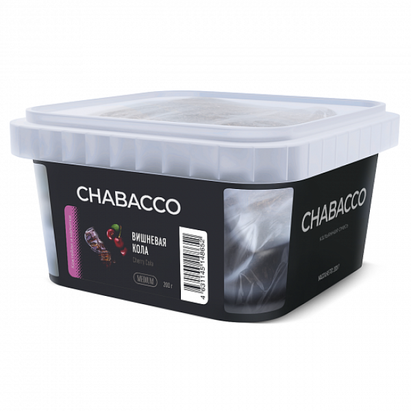 Смесь Chabacco Medium Cherry Cola (Вишневая Кола) 200 гр в Магадане