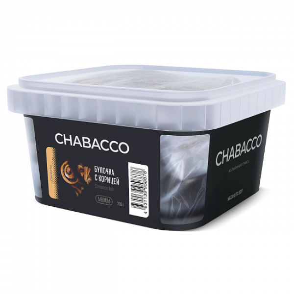 Смесь Chabacco Medium Cinnamon Roll (Булочка с Корицей) 200 гр в Магадане