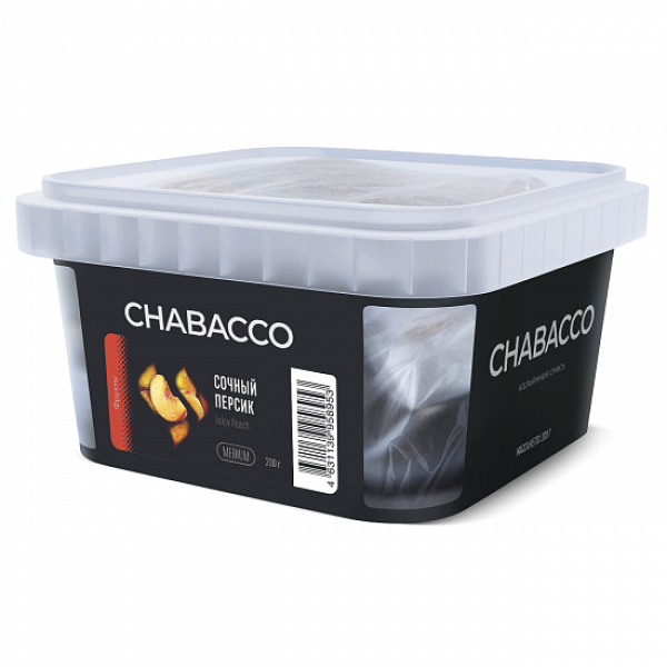 Смесь Chabacco Medium Juicy Peach (Сочный Персик) 200 гр в Магадане