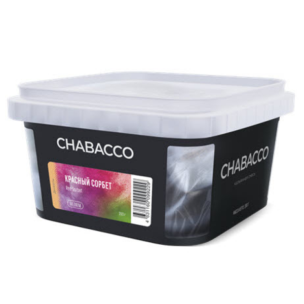 Смесь Chabacco Medium Red Sorbet (Красный Сорбет) 200 гр в Магадане