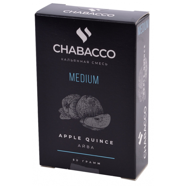 Смесь Chabacco Medium APPLE QUINCE (АЙВА) 50 гр в Магадане