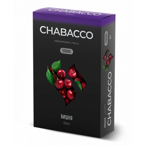 Смесь Chabacco Strong Cherry (Вишня) 50 гр в Магадане