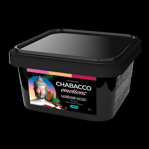 Смесь Chabacco Medium Emotions Bali sunrise (Балийский рассвет) 200 гр в Магадане