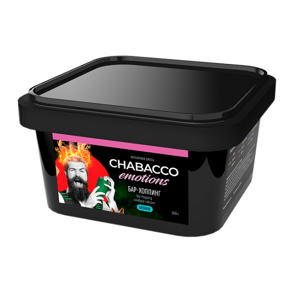 Смесь Chabacco Medium Emotions Bar hopping (Бар хоппинг) 200 гр в Магадане