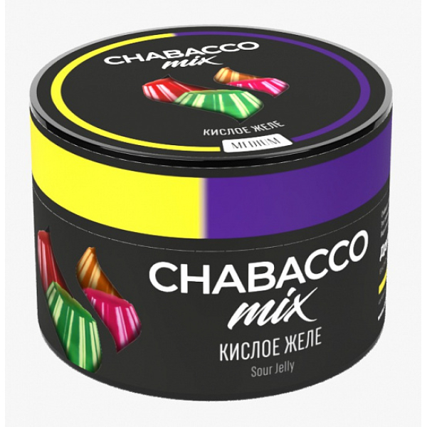 Смесь Chabacco Mix Sour jelly 50 грамм в Магадане