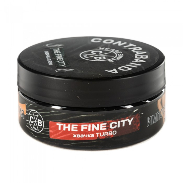 Табак CONTRABANDA The Fine City (Жвачка Turbo) 100 гр в Магадане