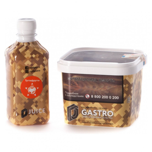 Табак D-Gastro Тутти Фрутти 500 грамм в Магадане