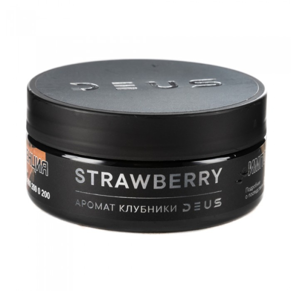 Табак Deus Strawberry (Клубника) 100 гр в Магадане